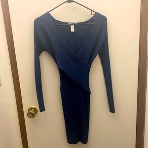 Charlotte Russe knit sweater dress, fitted
